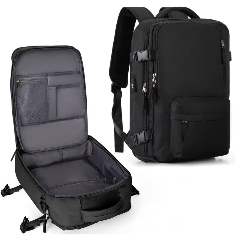 TIOZONEY - Mochila de viaje para mujeres hombros