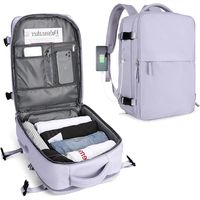 Mochila de viaje para mujeres hombros