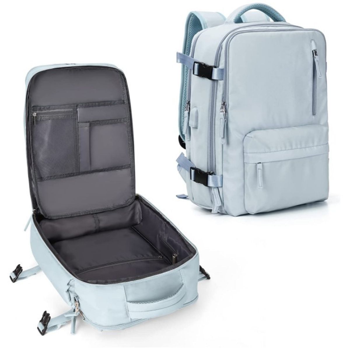TIOZONEY - Mochila de viaje para mujeres hombros