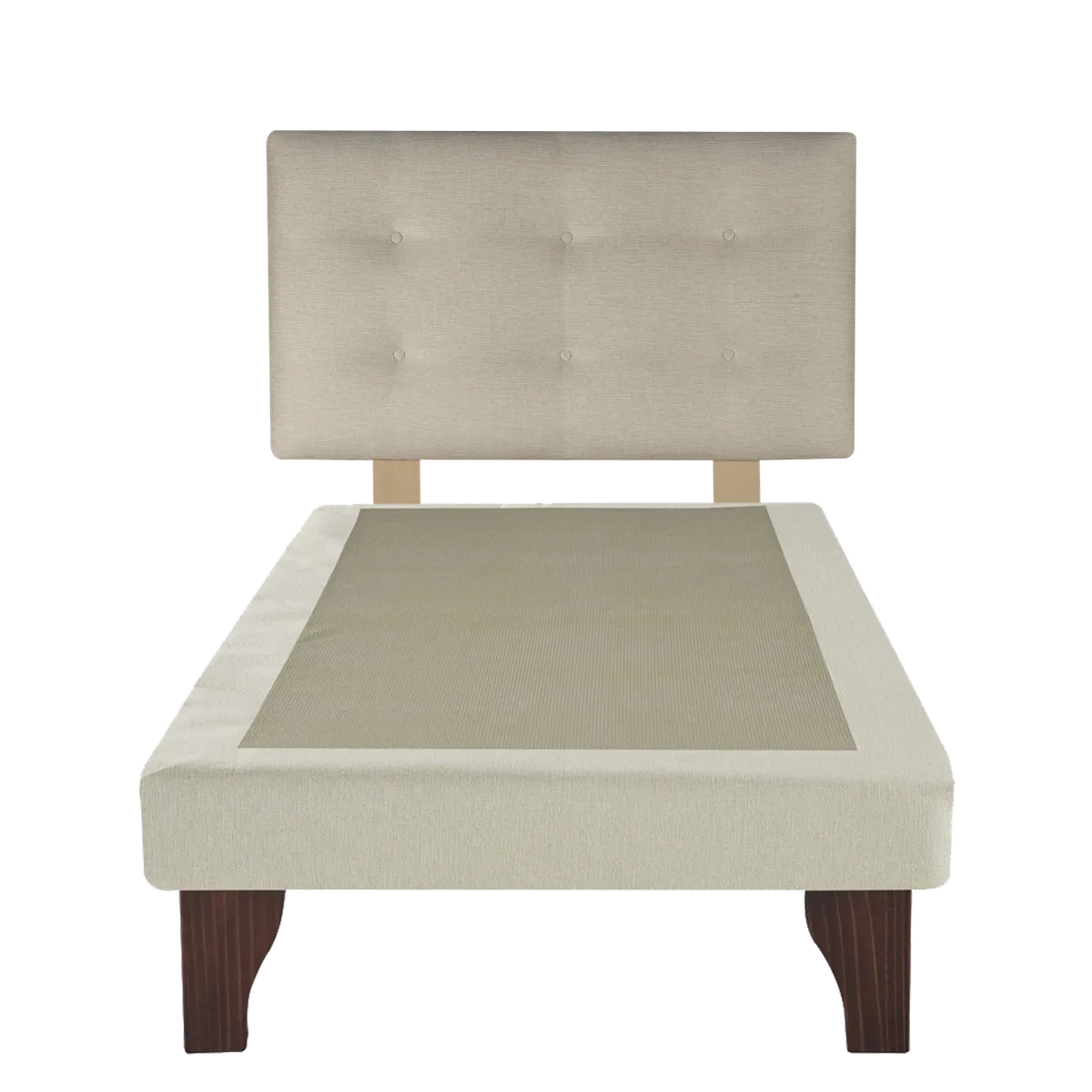 GAEX - BASE CON RESPALDO 1 PLAZA 90X190 CM