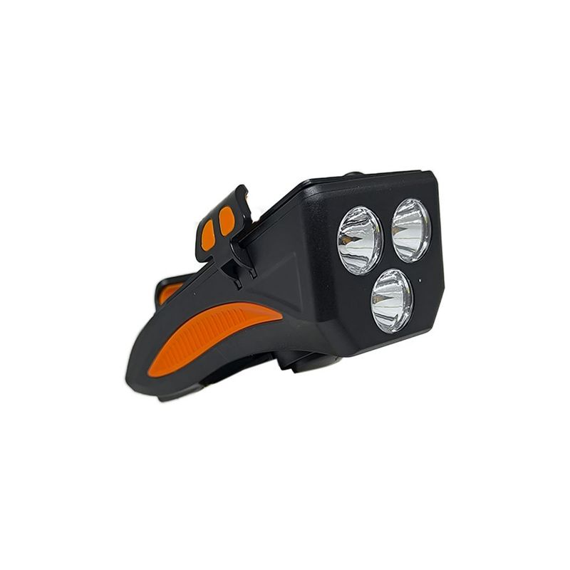 GENERICO - LINTERNA BOCINA DE BICICLETA 2000mah CON SOPORTE PARA TELEFONO