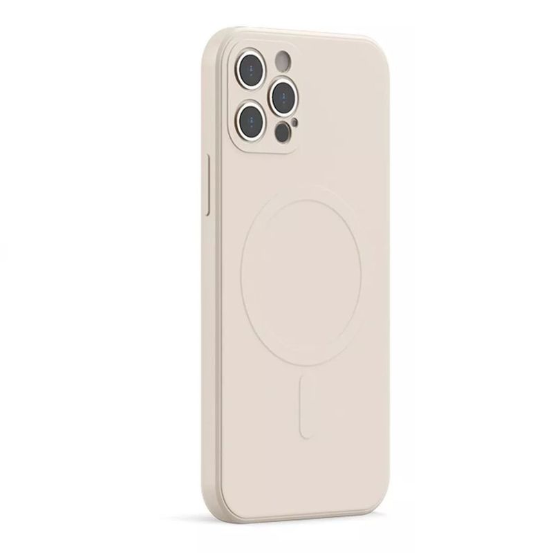 GENERICO - Carcasa Para iPhone 13 Pro Silicona Magsafe Antigolpes Cover