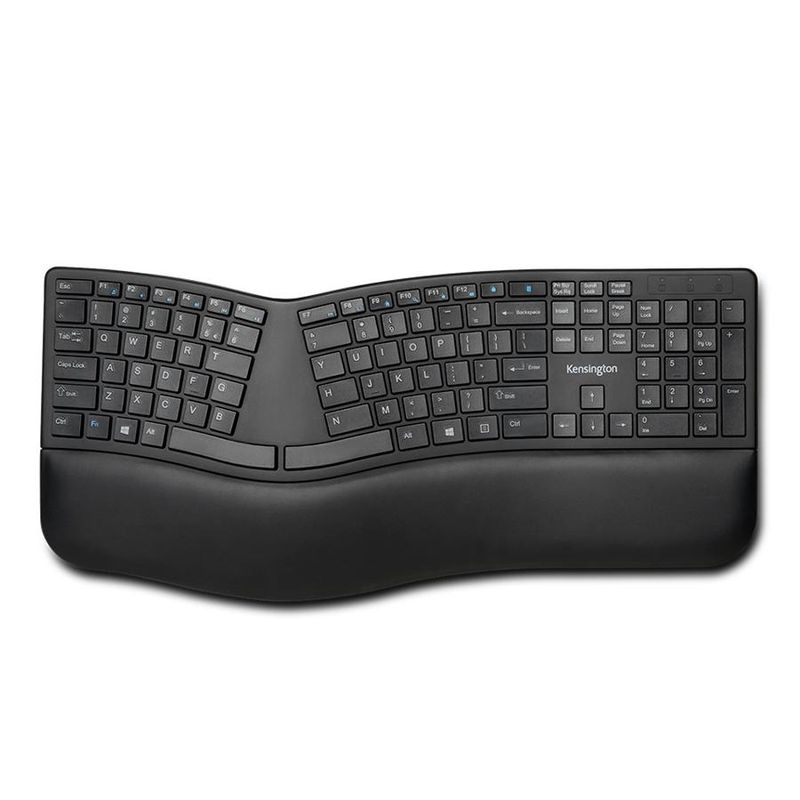 KENSINGTON - Teclado Pro Fit Ergonomico Inalambrico Negro  27468 - K75401ES
