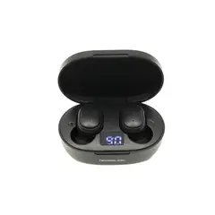 TECNOLAB - Audifonos inalambricos Bluetooth TWS Led Black