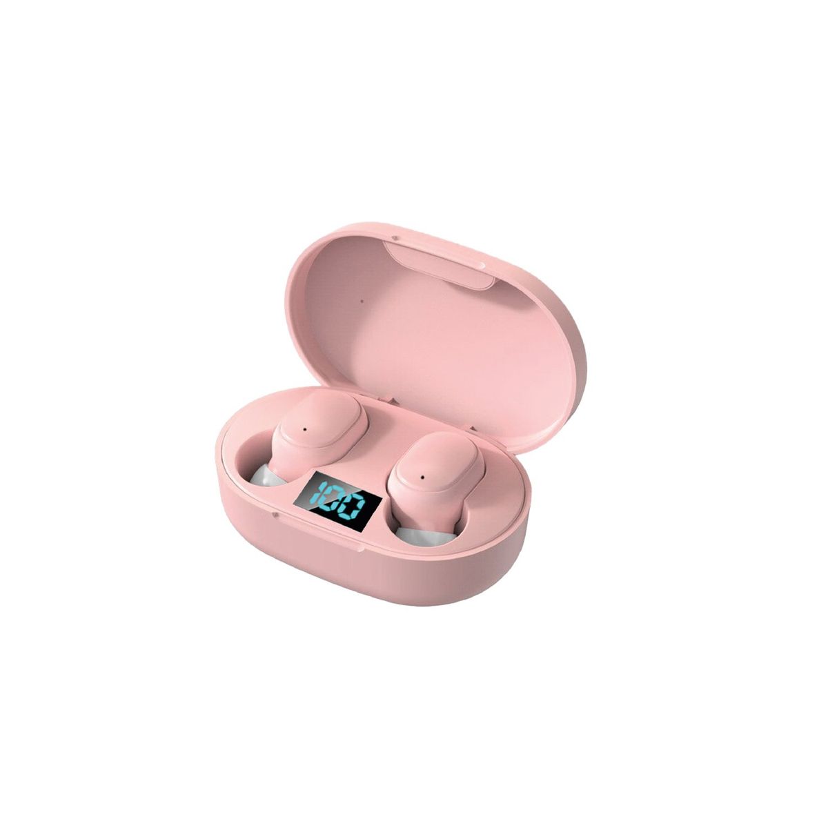 TECNOLAB - Audifonos Tecnolab inalambricos Bluetooth TWS Led Pink