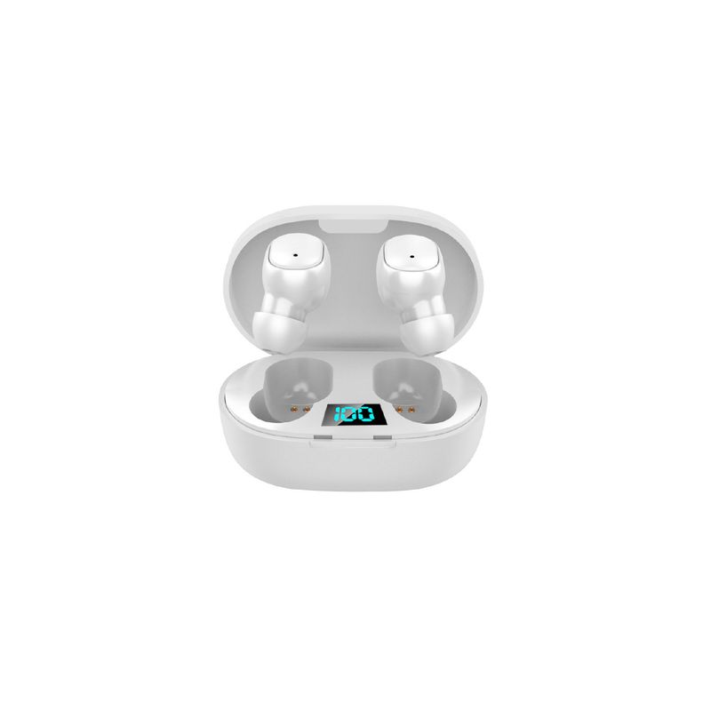 TECNOLAB - Audifonos Tecnolab inalambricos Bluetooth TWS Led White