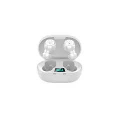 TECNOLAB - Audifonos inalambricos Bluetooth TWS Led White
