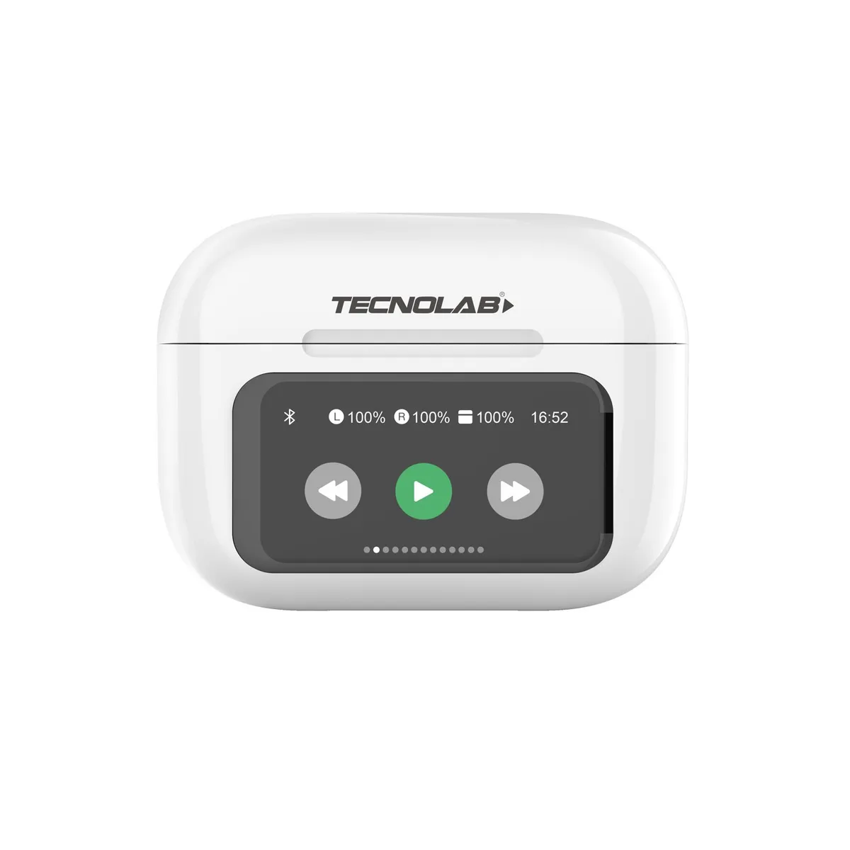 TECNOLAB - AUDIFONO CON PANTALLA 147in TOUCH INTERACTIVA BLUETOOTH  TECNOLAB  ANC-ENC