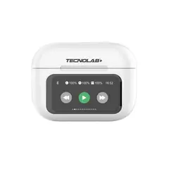 TECNOLAB - AUDIFONO CON PANTALLA 147in TOUCH INTERACTIVA BLUETOOTH  ANC-ENC