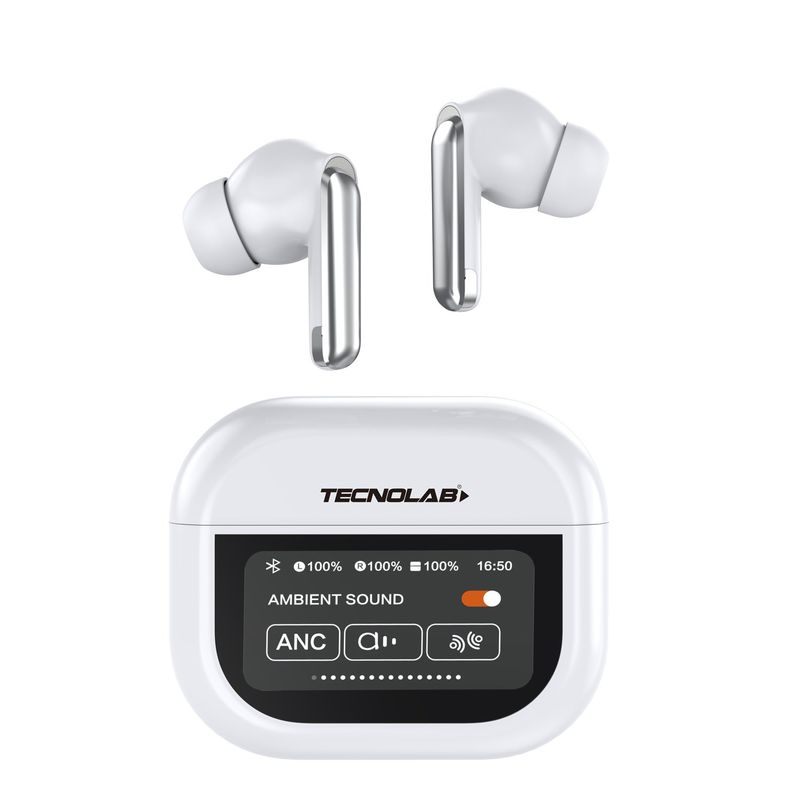 TECNOLAB - AUDIFONO TWS BLUETOOTH EN FORMA DE ROBOT CARAS SELECCIONABLES  TECNOLAB