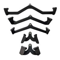 Set Agarres Polea Ergonómicos Gym - 5 Accesorios