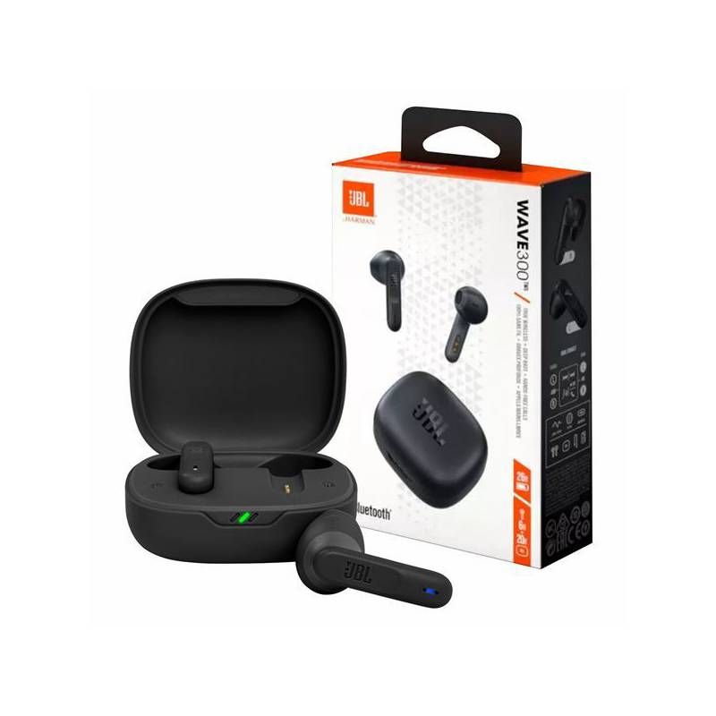 JBL - Audífonos Bluetooth JBL WAVE 300TWS - Negro