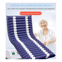 MUNDO MAGIA - Colchón Antiescaras De 1plaza Con Motor Cuidado Profesional
