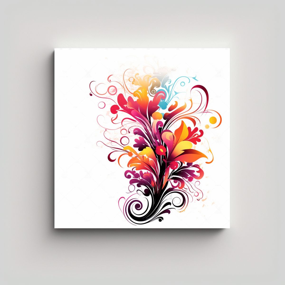 GENERICO - Armonía Cromática En Lienzo De Vanguardia - 70x70 Cm