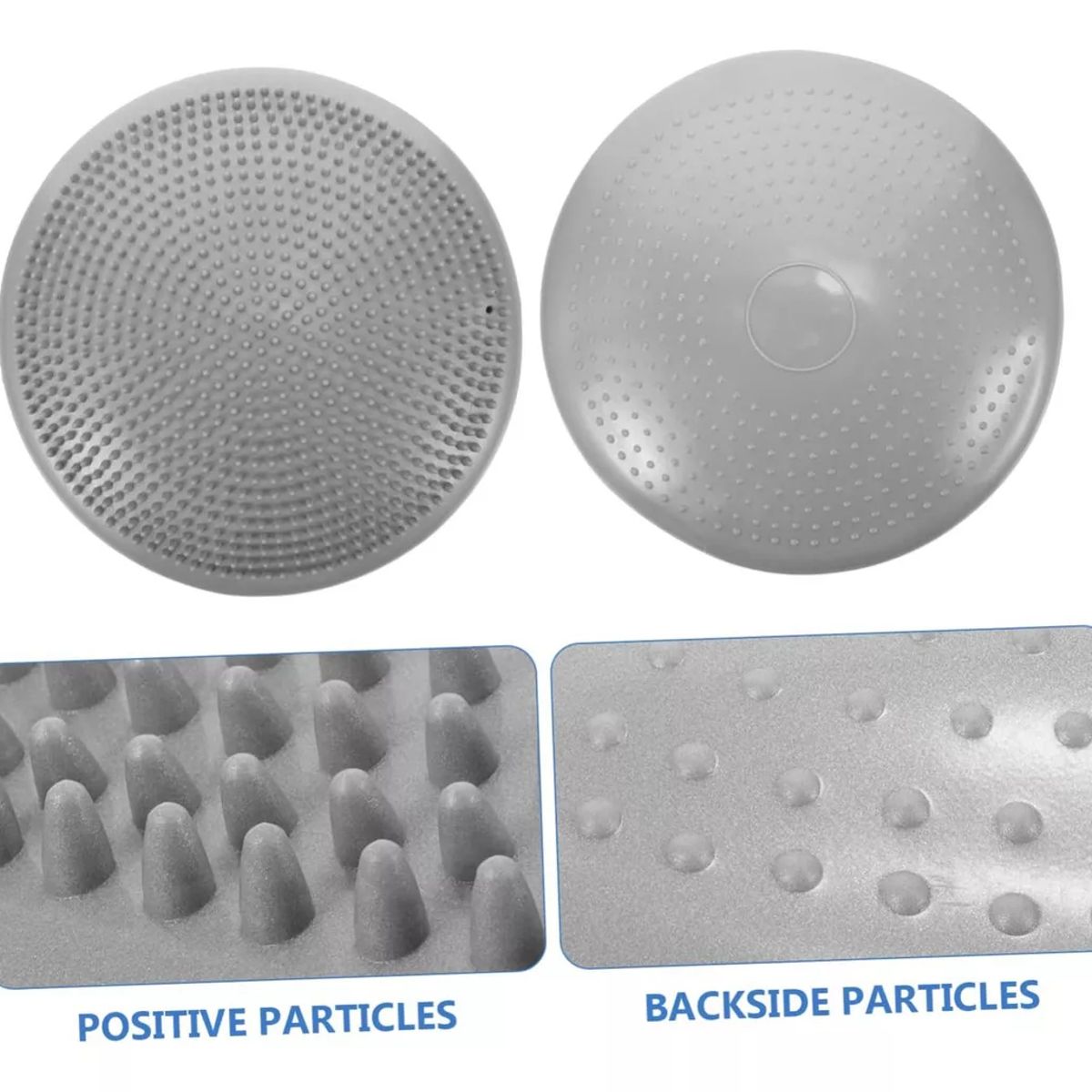 GENERICO - Cojín Sensorial Propiocepción-equilibrio Yoga color Gris