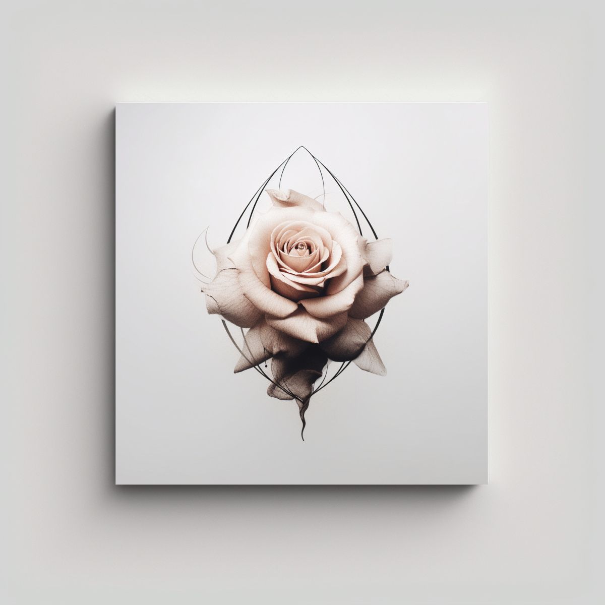 GENERICO - Arte Simple Pero Espectacular Luminosidad Para 50x50 Cm