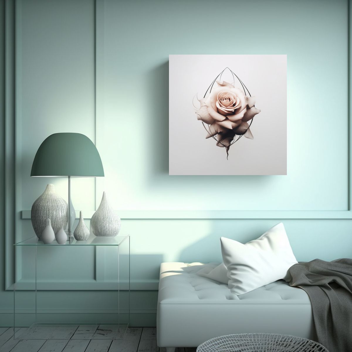 GENERICO - Arte Simple Pero Espectacular Luminosidad Para 50x50 Cm