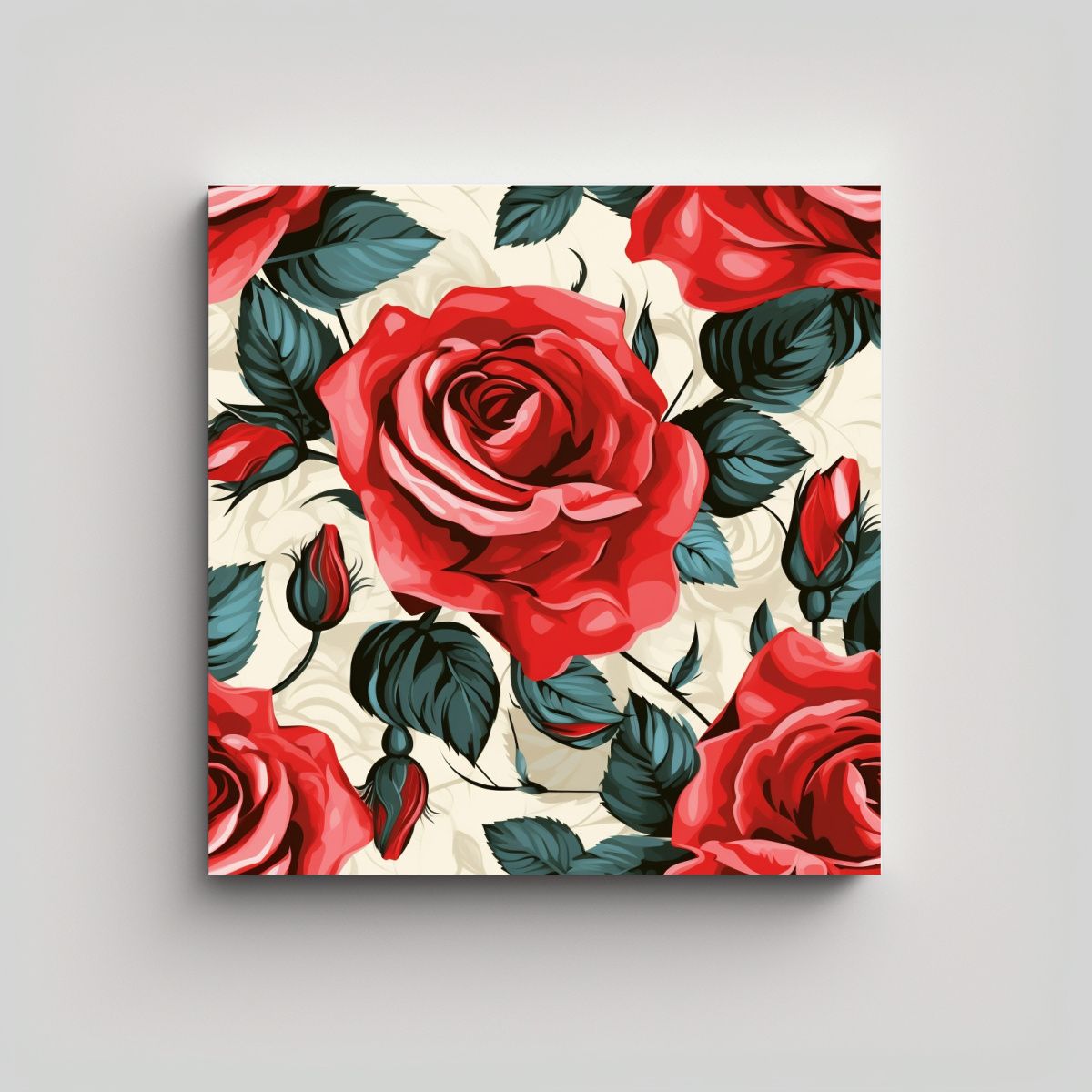 GENERICO - Arte De Pared Artesanal Movimiento Y Elegancia 40x40 Cm