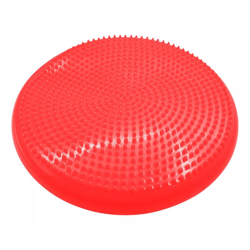 GENERICO - Cojín Sensorial Propiocepción-equilibrio Yoga color Rojo