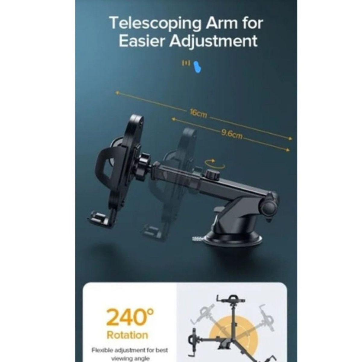 GENERICO - Soporte de teléfonos para autos camiones