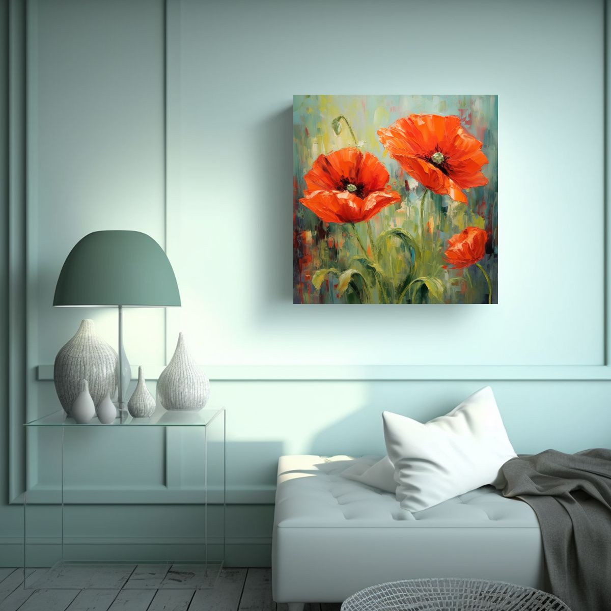 GENERICO - Cuadro Decorativo De Pared Formación De 80x80 Cm