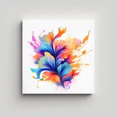 GENERICO - Composición Dinámica Avaz Flores Elegantes Y 30x30 Cm