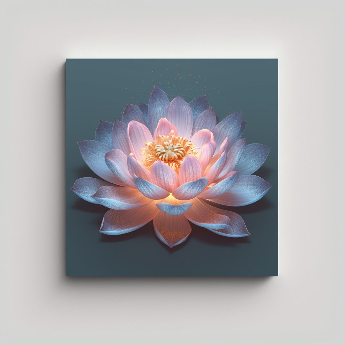 GENERICO - Inspirador Arte Digital Detallado En Tela Para 50x50 Cm