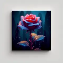 GENERICO - Cuadro Decorativo De Lienzo Con Diseño De 80x80 Cm