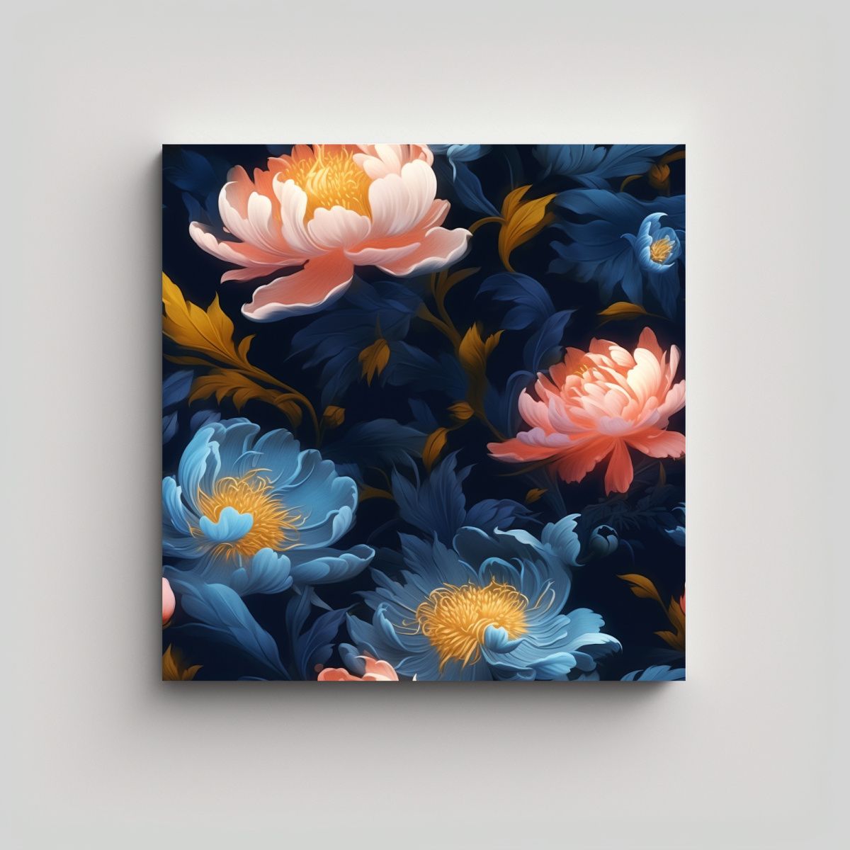 GENERICO - Armonía De Colores Composición Estilo Galería 30x30 Cm