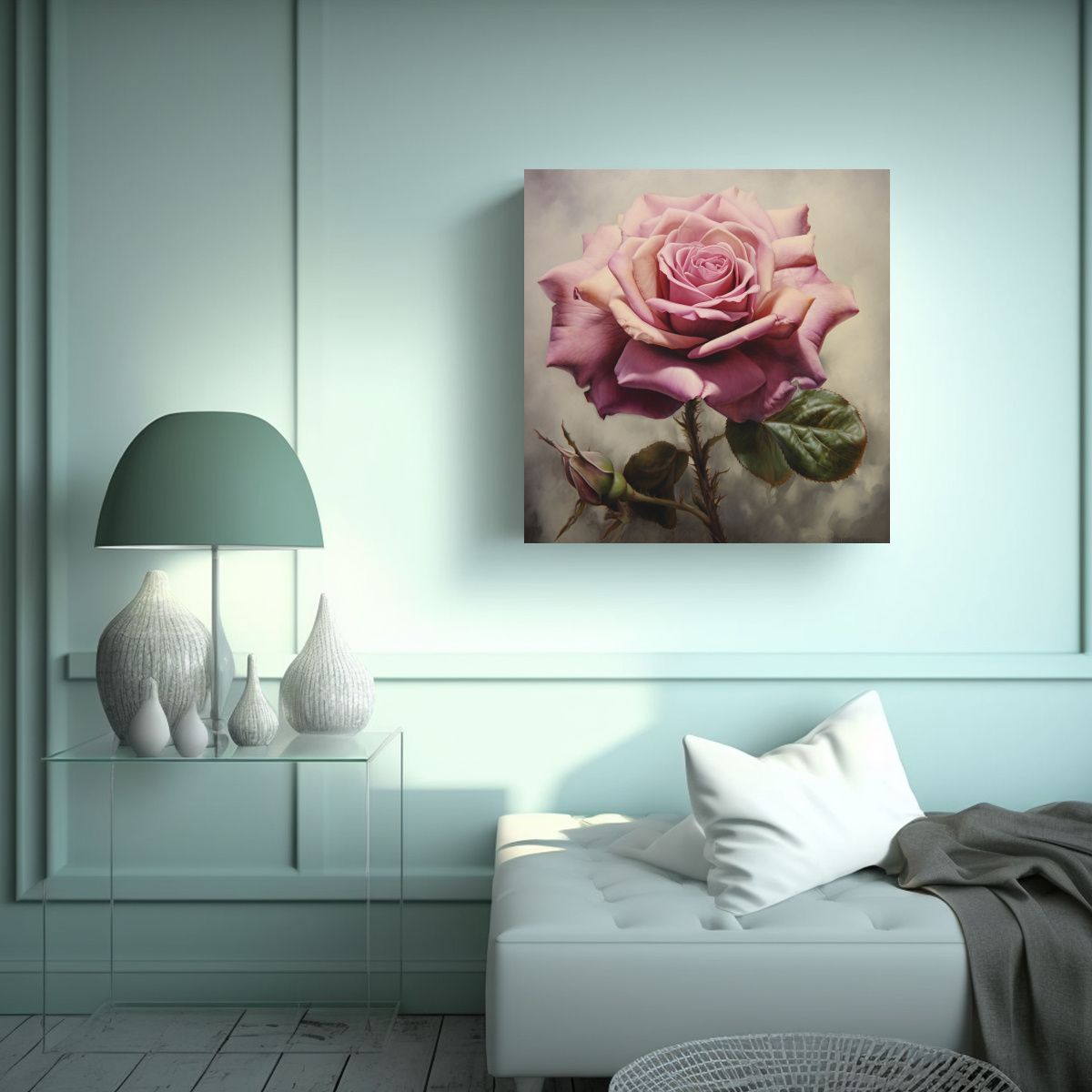 GENERICO - Cuadro Decorativo Tela En Bastidor Calidos Regalo 40x40 Cm