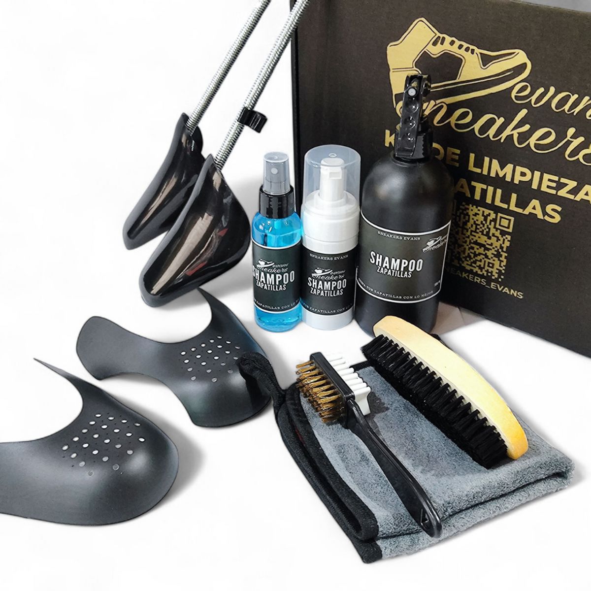 SNEAKERS EVANS - Kit de Limpieza Profesional Para Zapatillas - Sneakers Evans