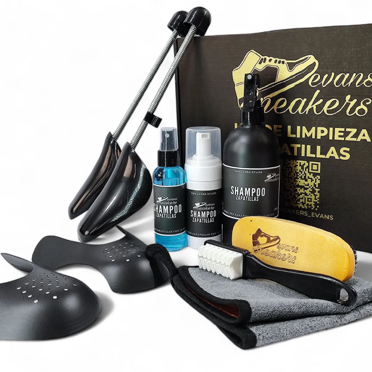SNEAKERS EVANS - Kit de Limpieza Profesional Para Zapatillas - Sneakers Evans