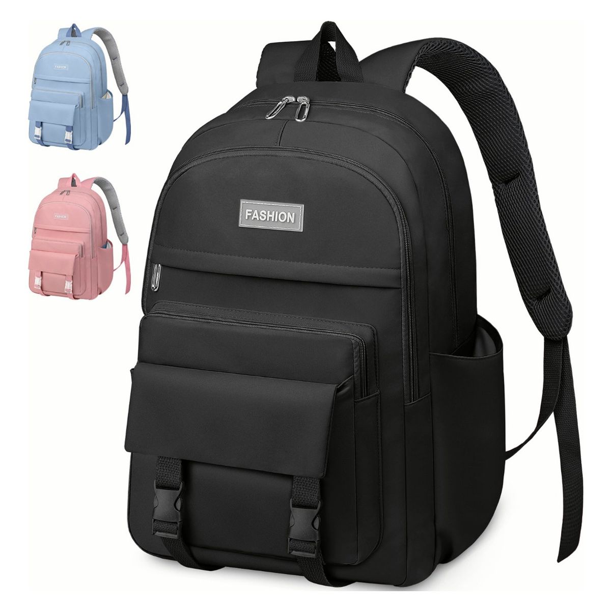 TIOZONEY - Mochila Escolar Viaje Bolsa Hombre Mochilas Para Laptop 156 Inch