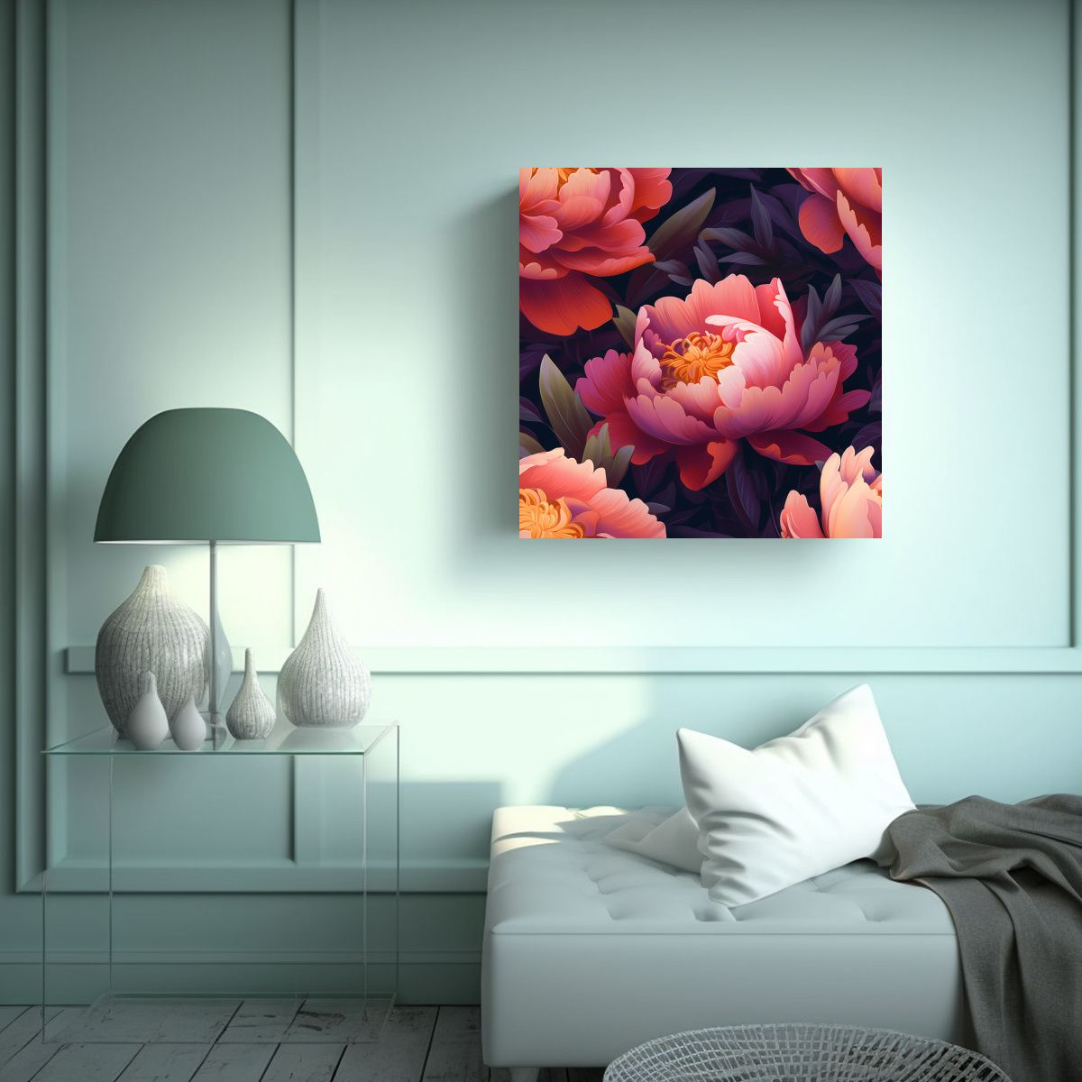 GENERICO - Inspirador Arte Decorativo Bonitos Cuadros Para 60x60 Cm