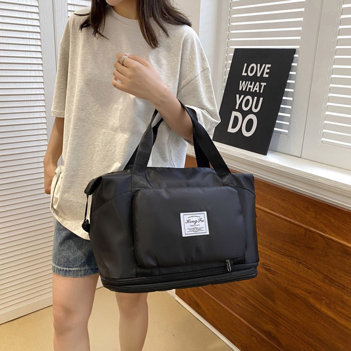 TIOZONEY - Bolso Travel Duffle Mujeres