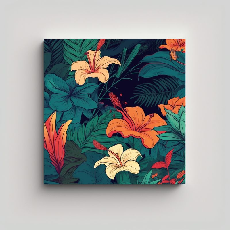 GENERICO - Cuadro Decorativo Protagonismo Y Estilo Único 70x70 Cm