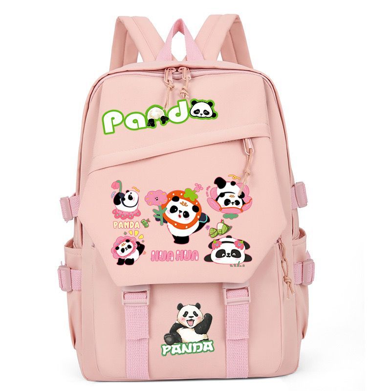TIOZONEY - Mochila escolar panda para estudiantes
