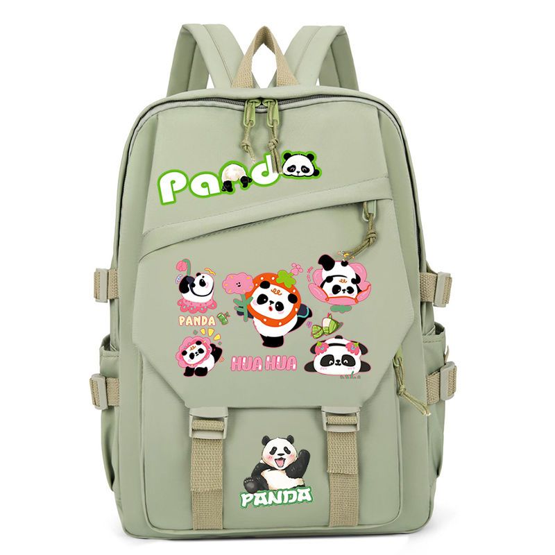 TIOZONEY - Mochila escolar panda para estudiantes
