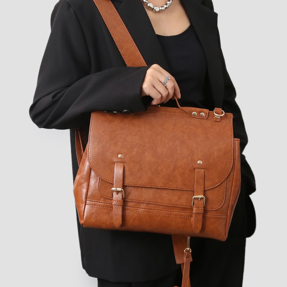 TIOZONEY - Bolso de hombro de mujer