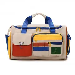 TIOZONEY - Bolso de lona de viaje bolso de deporte bolso