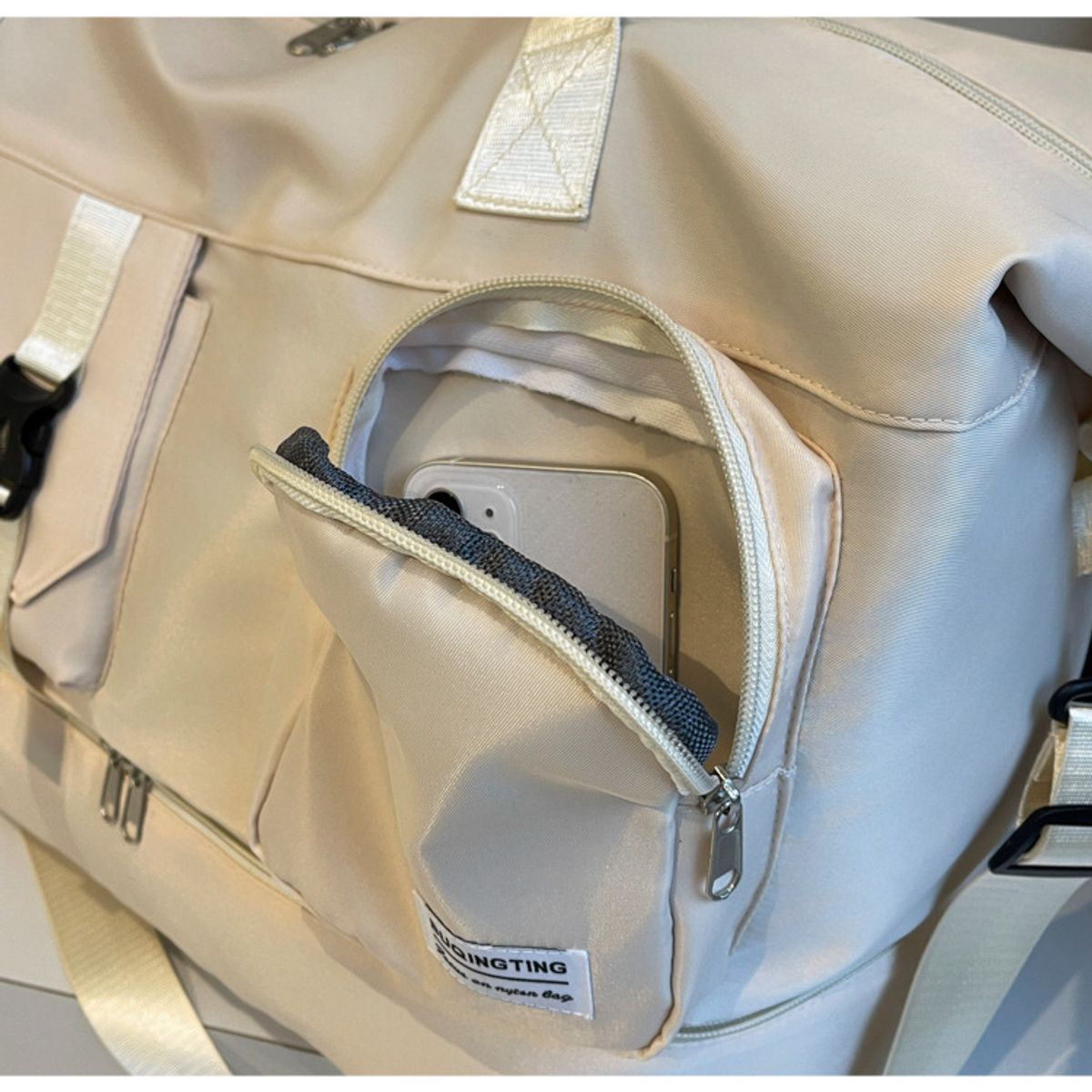 TIOZONEY - Bolso de lona de viaje bolso de deporte bolso