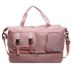 TIOZONEY - Bolso de lona de viaje bolso de deporte bolso