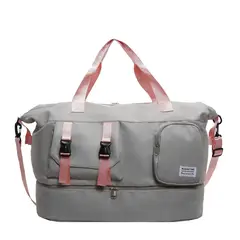 TIOZONEY - Bolso de lona de viaje bolso de deporte bolso