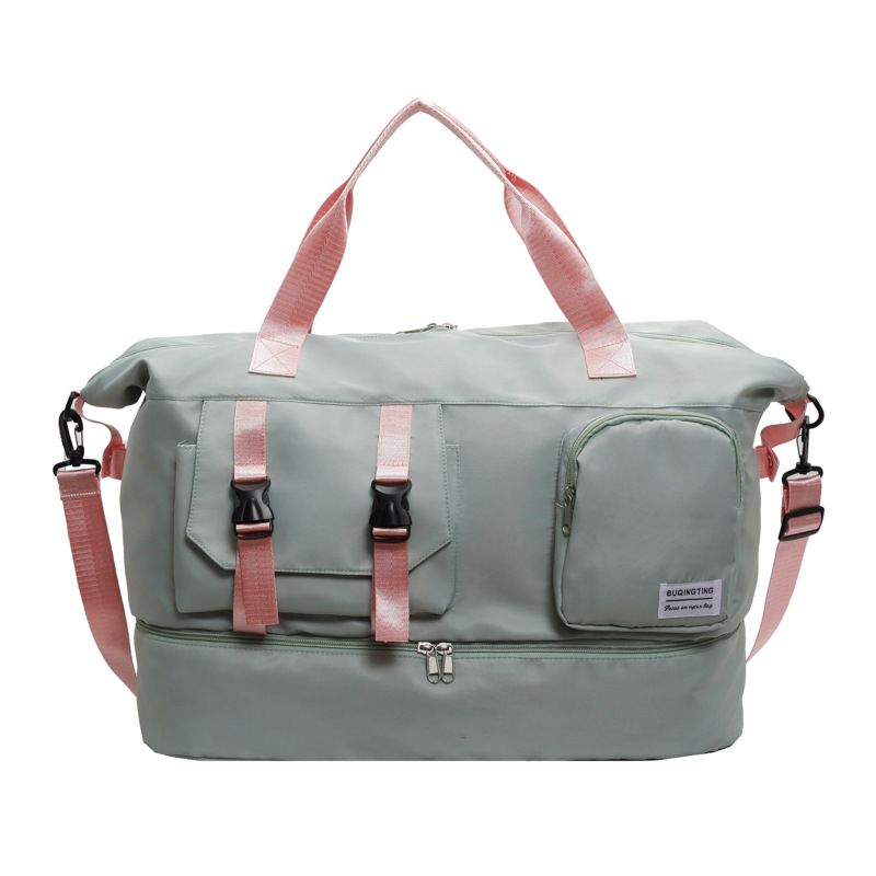 TIOZONEY - Bolso de lona de viaje bolso de deporte bolso