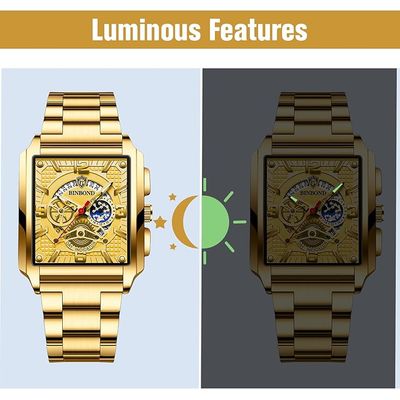 Imagen 2 del producto Reloj de hombre de acero inoxidable Luminous