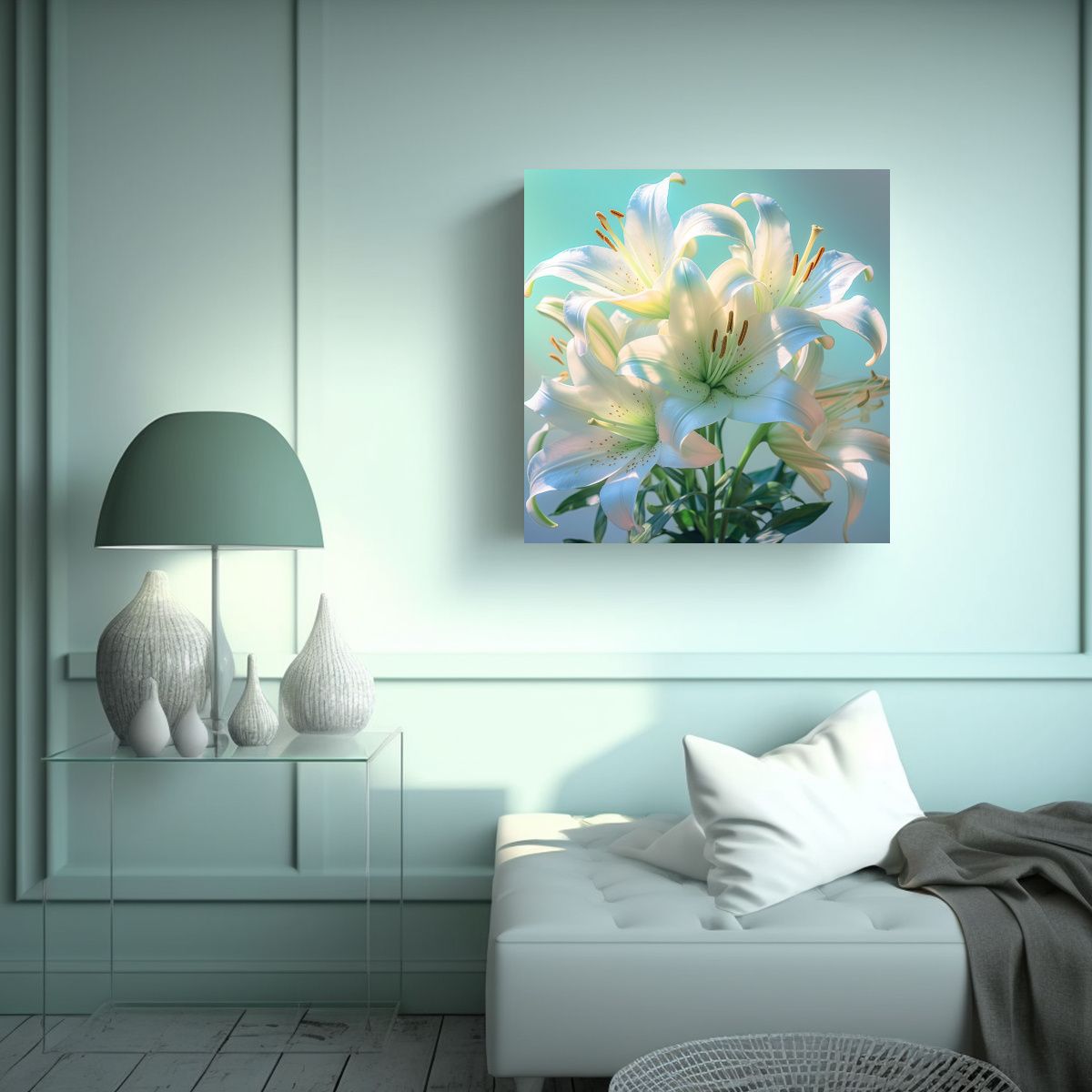 GENERICO - Bastidor Estético De Alta Calidad Con Hermoso 50x50 Cm