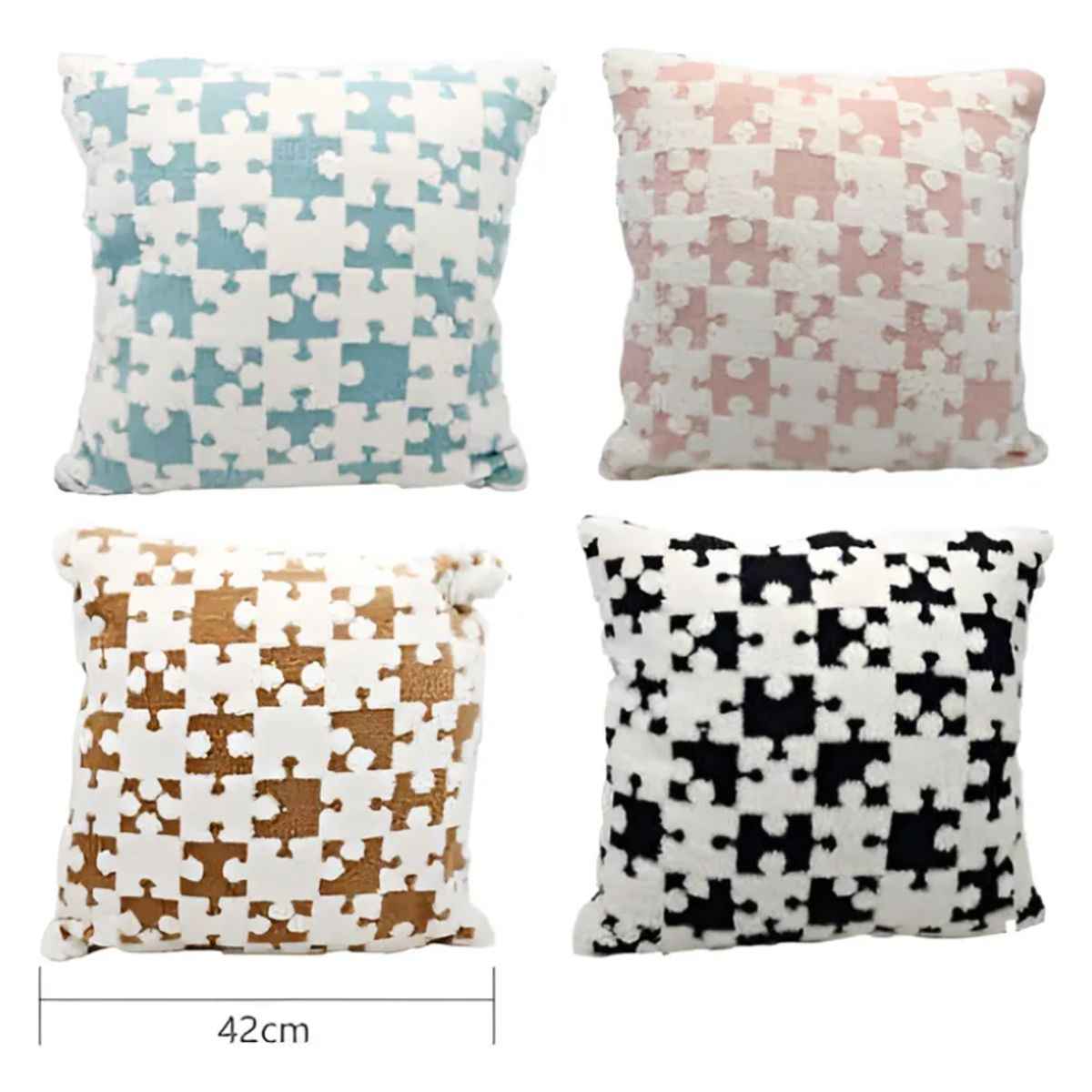 GENERICO - Pack 2 Funda para Cojin Geométrica