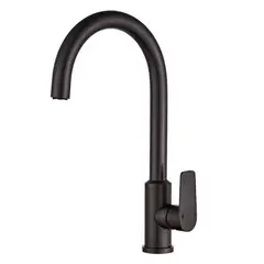 GENERICO - Llave monomando acero inoxidale pack 2 grifos negro