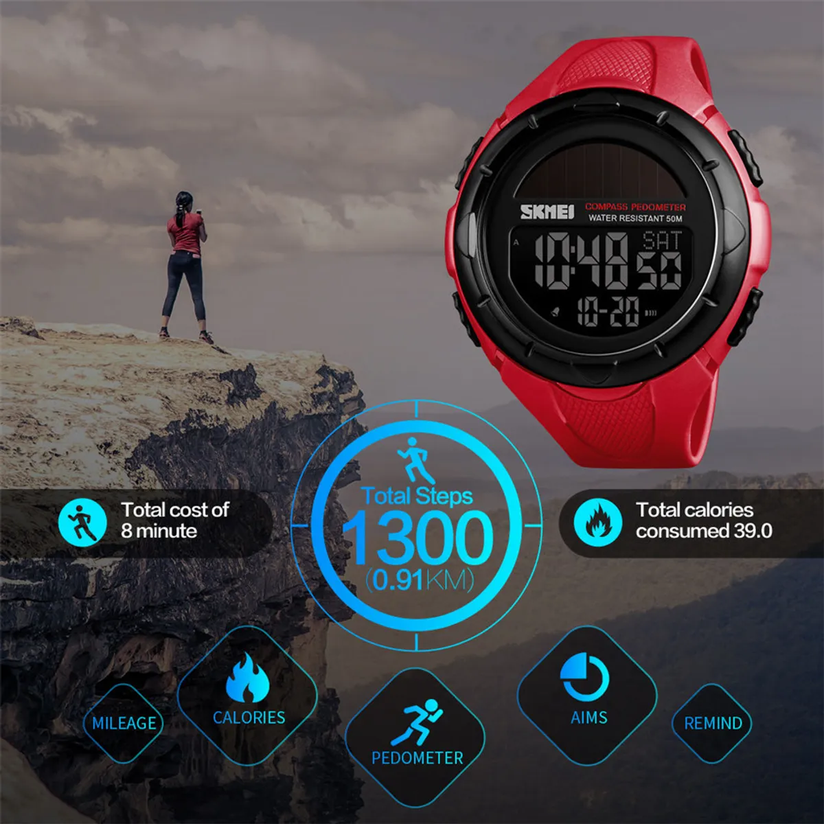 SKMEI - Reloj para Hombre SKMEI
