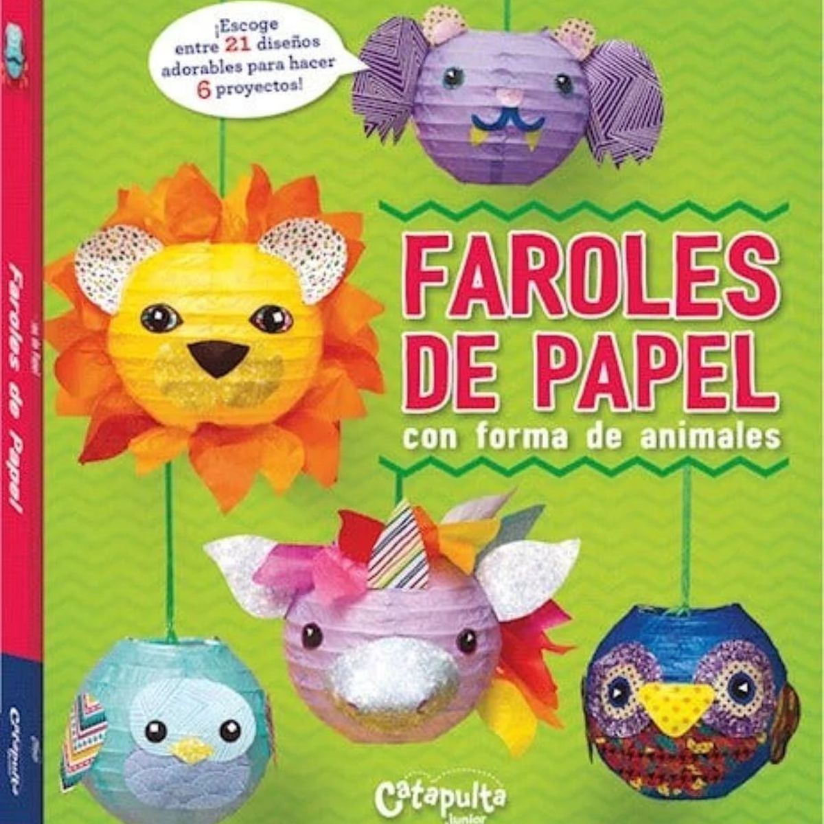 CATAPULTA - Libro FAROLES DE PAPEL CON FORMA DE ANIMALES